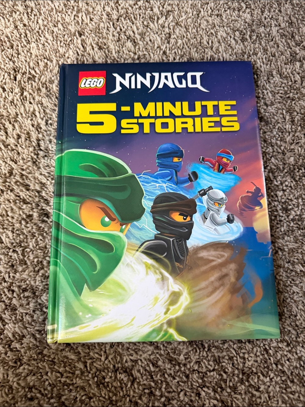 LEGO Ninjago 5-Minute Stories - Green & Multicolor Kids Book
